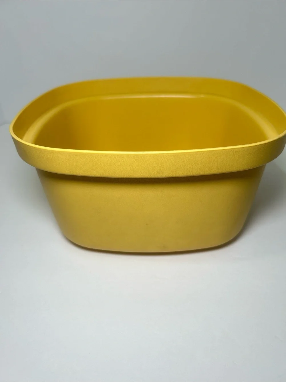 Vintage Tupperware Steam N Store Bowl Harvest Gold With Lid Strainer